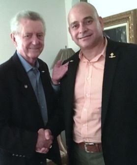 Len and Alexander Candelario